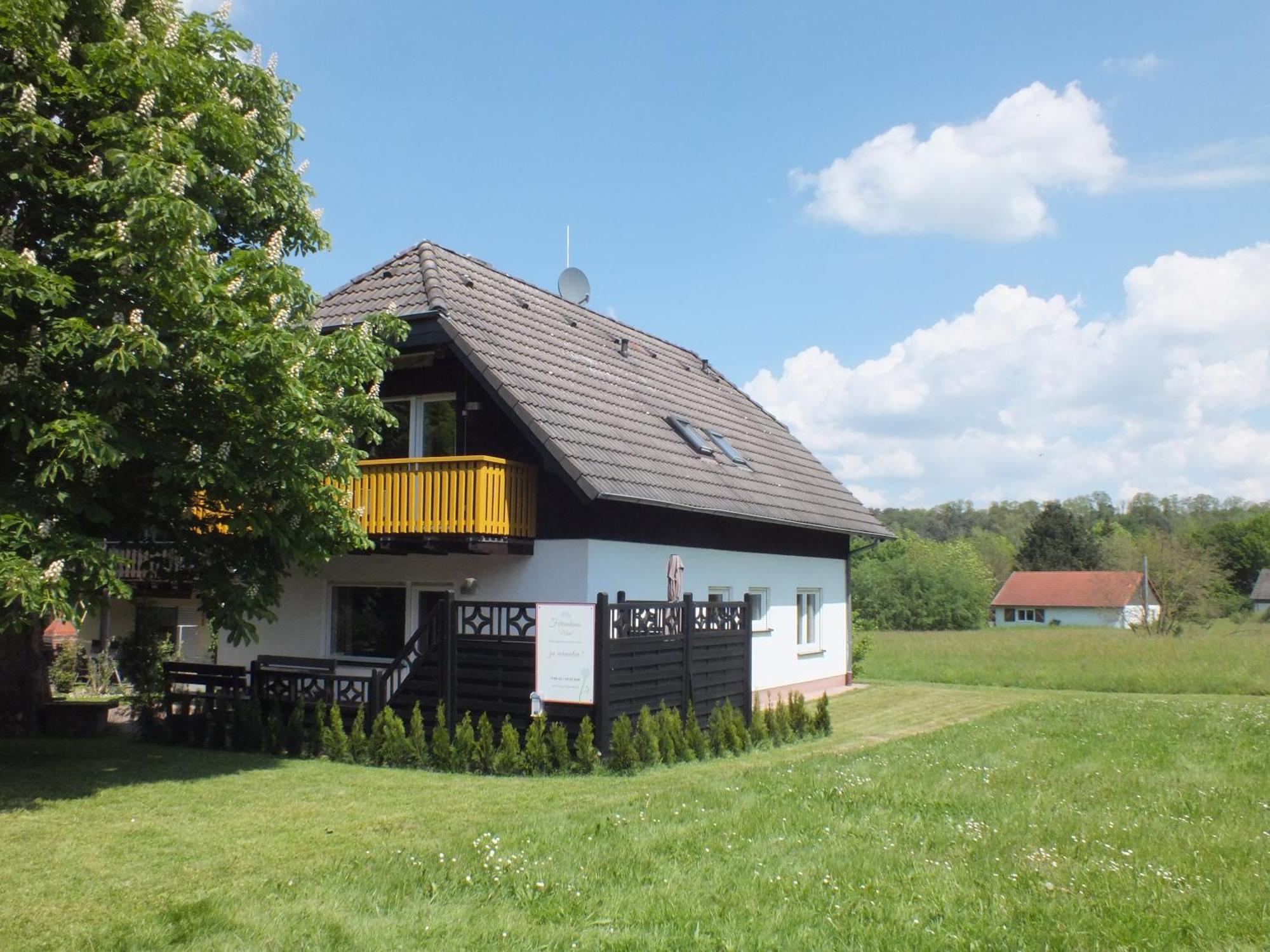 Ferienhaus Moni Mit 2 Separaten Wohnungen Am Silbersee Frielendorf Exterior photo